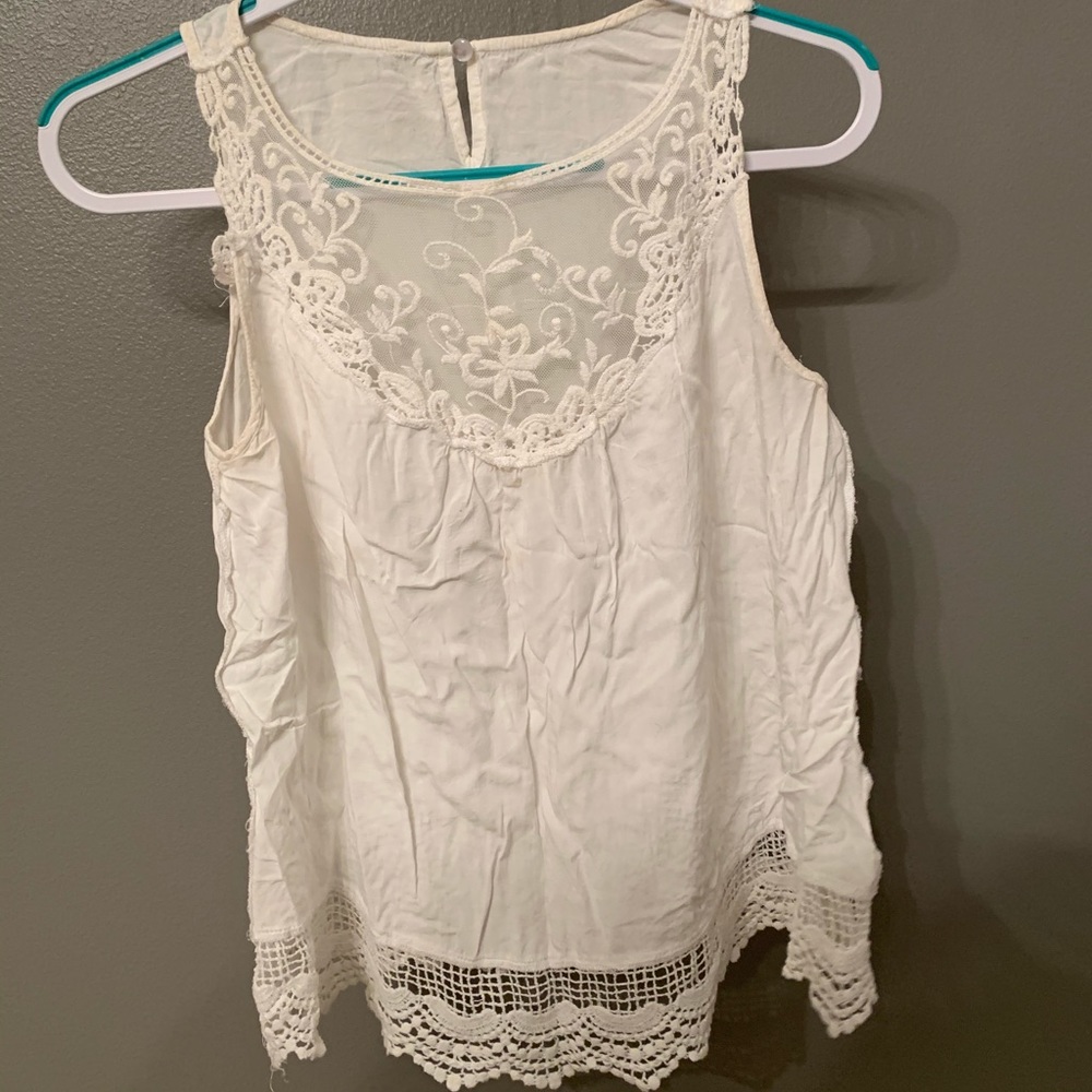 White Tank Top
